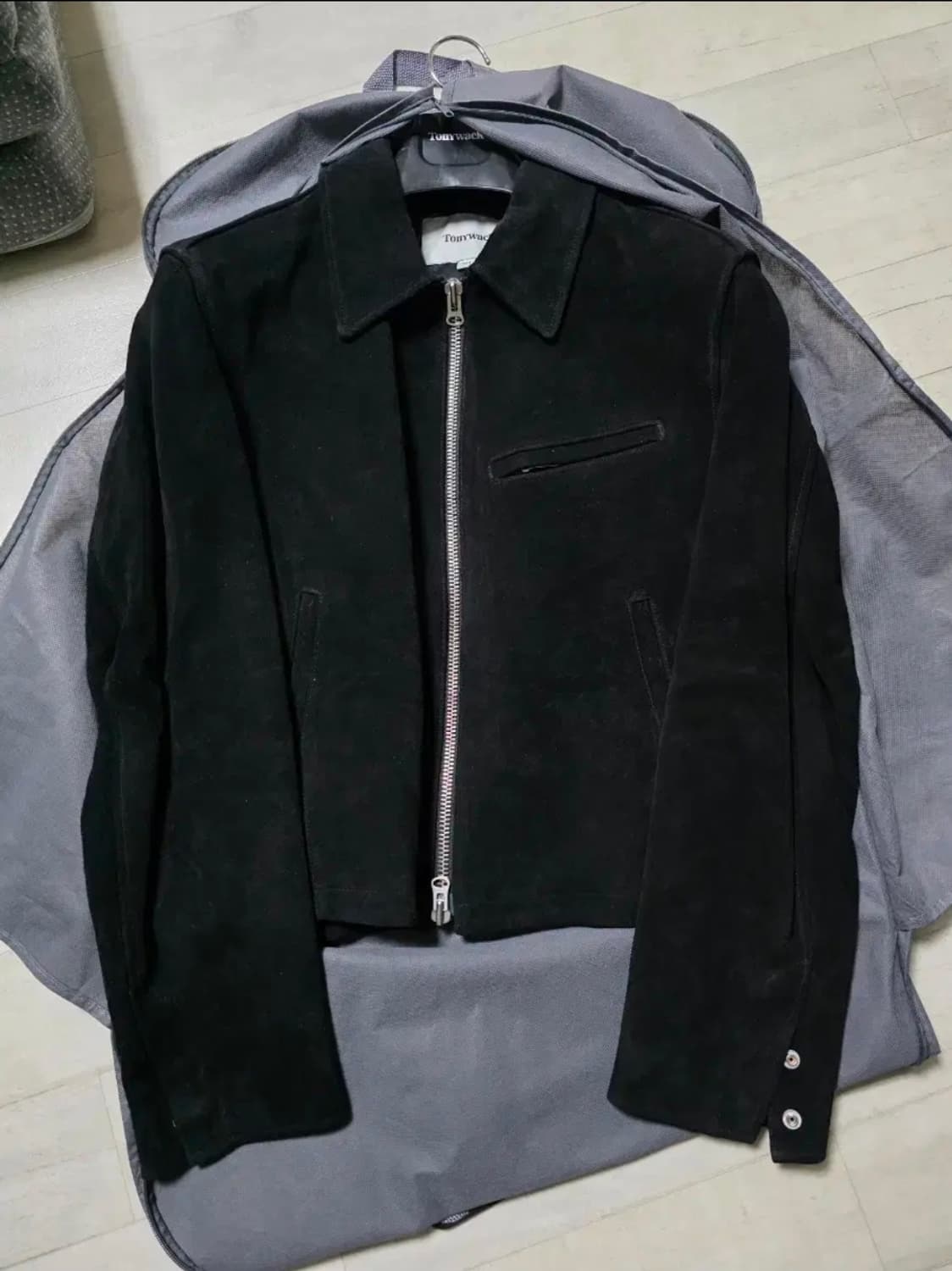 토니웩 카우하이드 디트로이트 스웨이드 자켓 L 상품이미지1