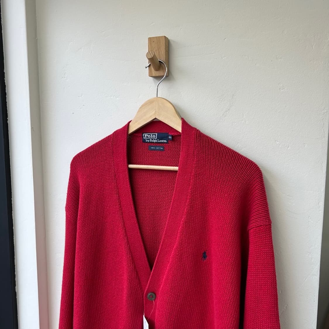 15943 - 폴로 랄프로렌 레드 가디건 상품이미지1