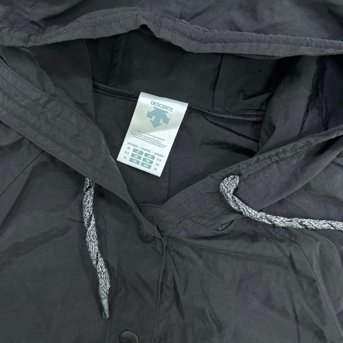 90 데상트 후드 원피스 0427J 상품이미지2