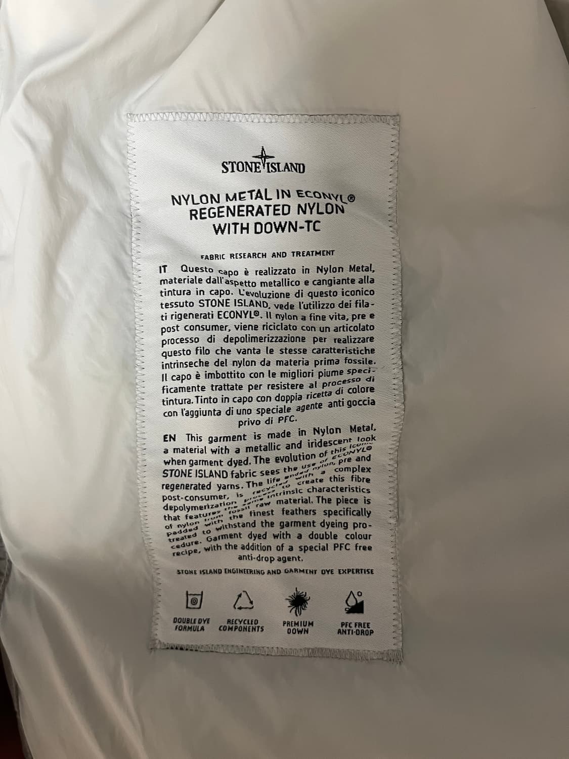 스톤아일랜드 나일론 패딩 판매합니다. 상품이미지7