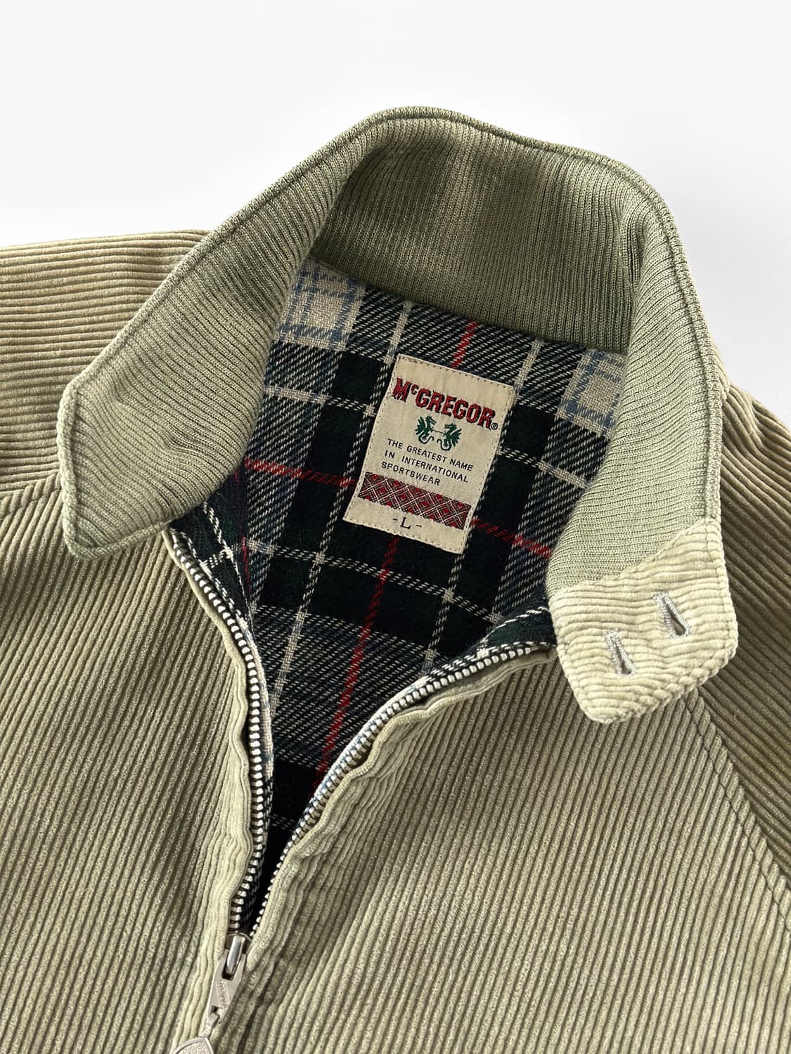 70~80s 빈티지 맥그리거 코듀로이 해링턴 자켓 상품이미지4