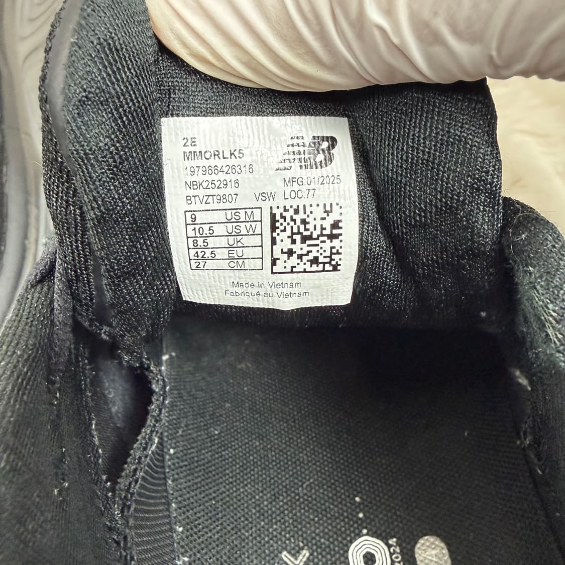 (270) 뉴발 모어v5 블랙 상품이미지6