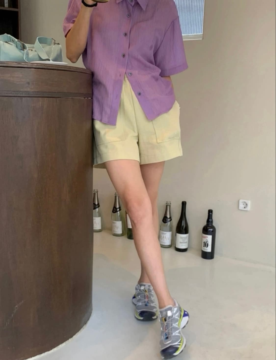 에이치모드 밴딩반바지 상품이미지3