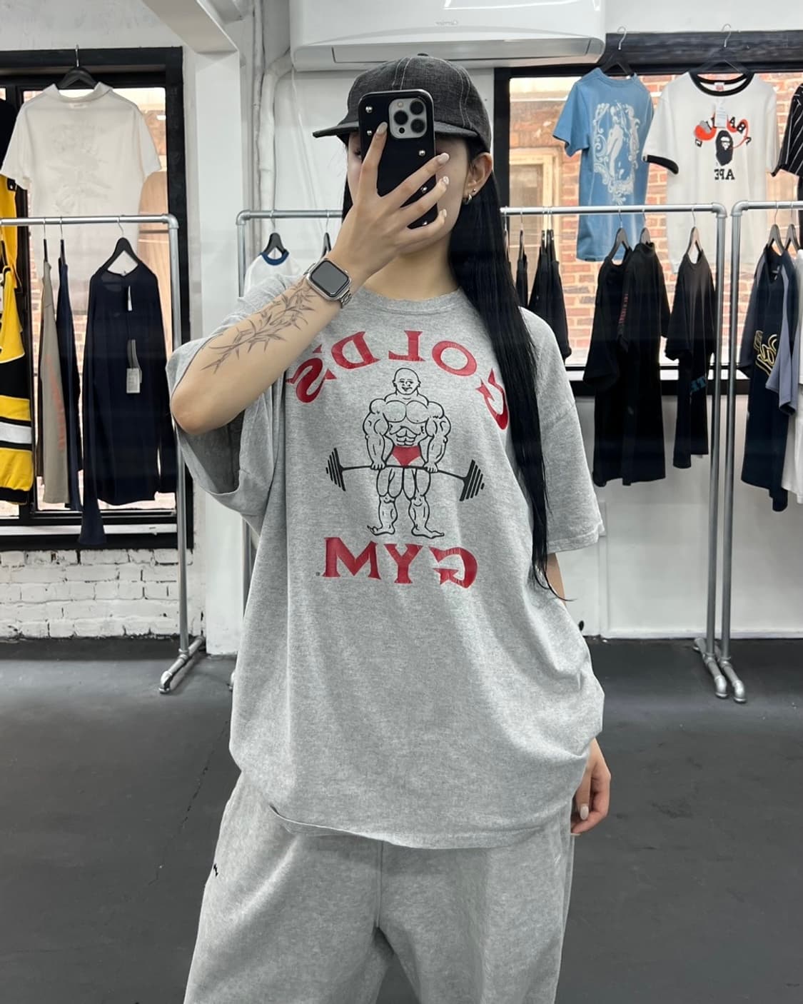 Gold's Gym 프린팅 티셔츠 상품이미지4