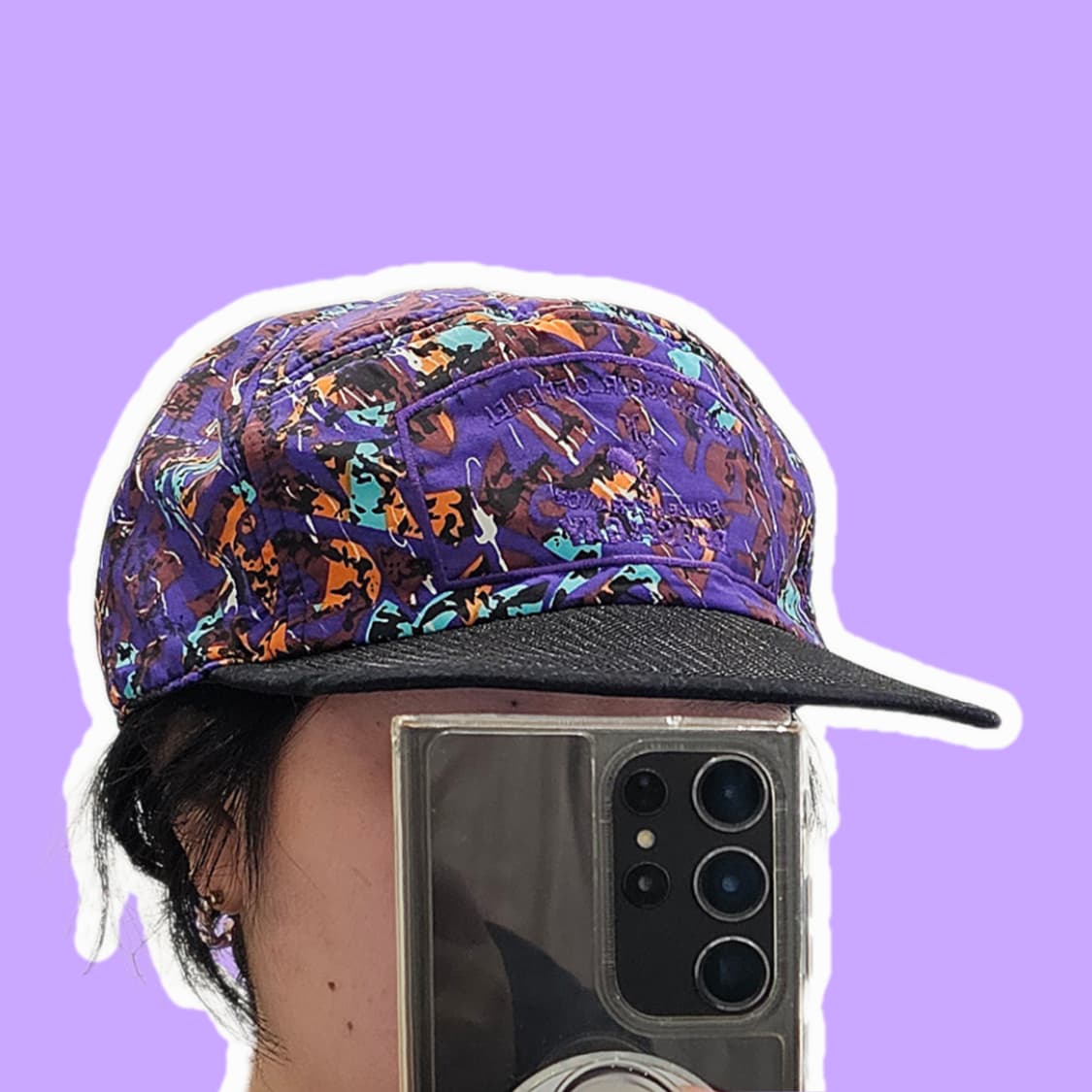 Devise &Gay France 패턴 메쉬 스냅백 상품이미지2