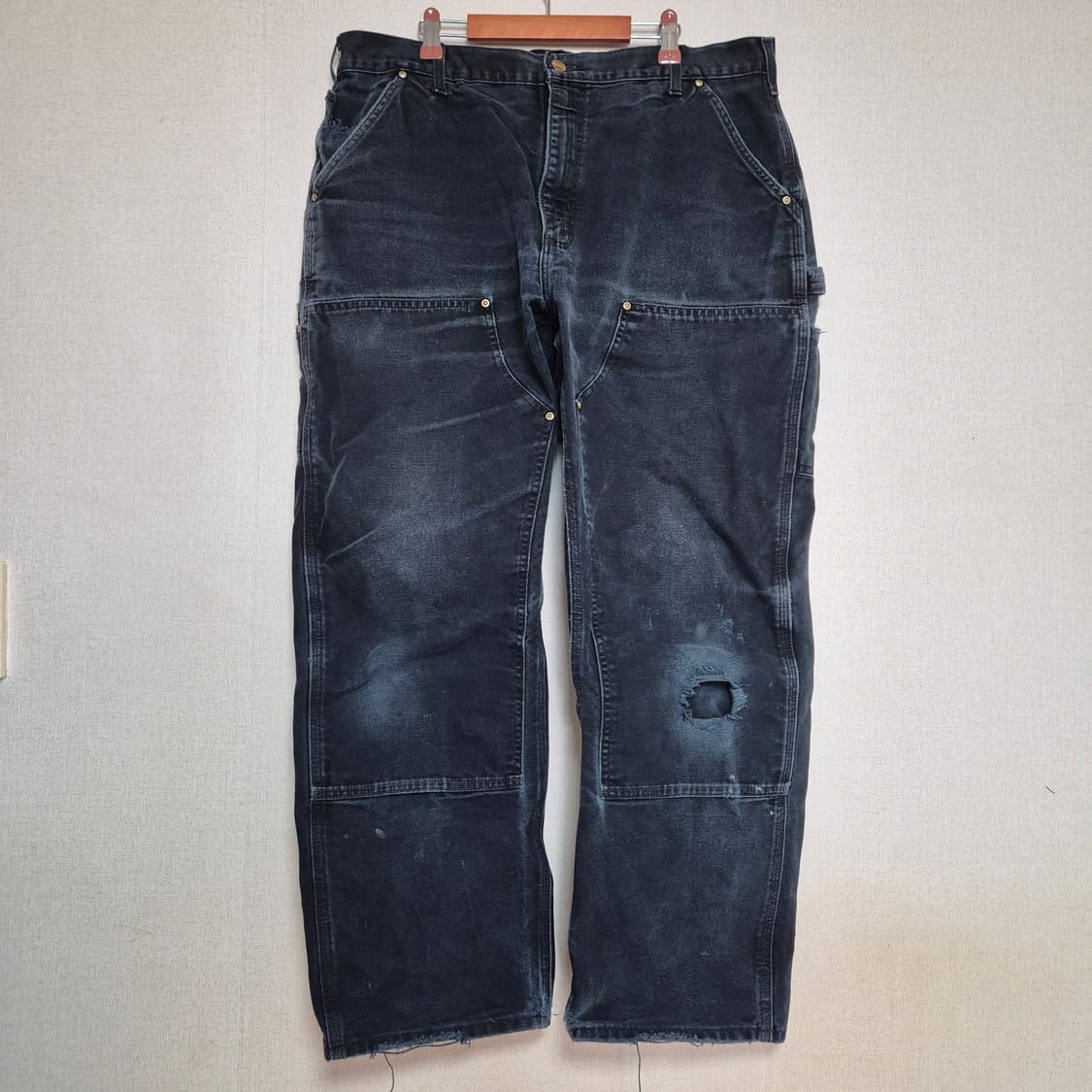 칼하트 더블니 블랙 38×30 상품이미지1