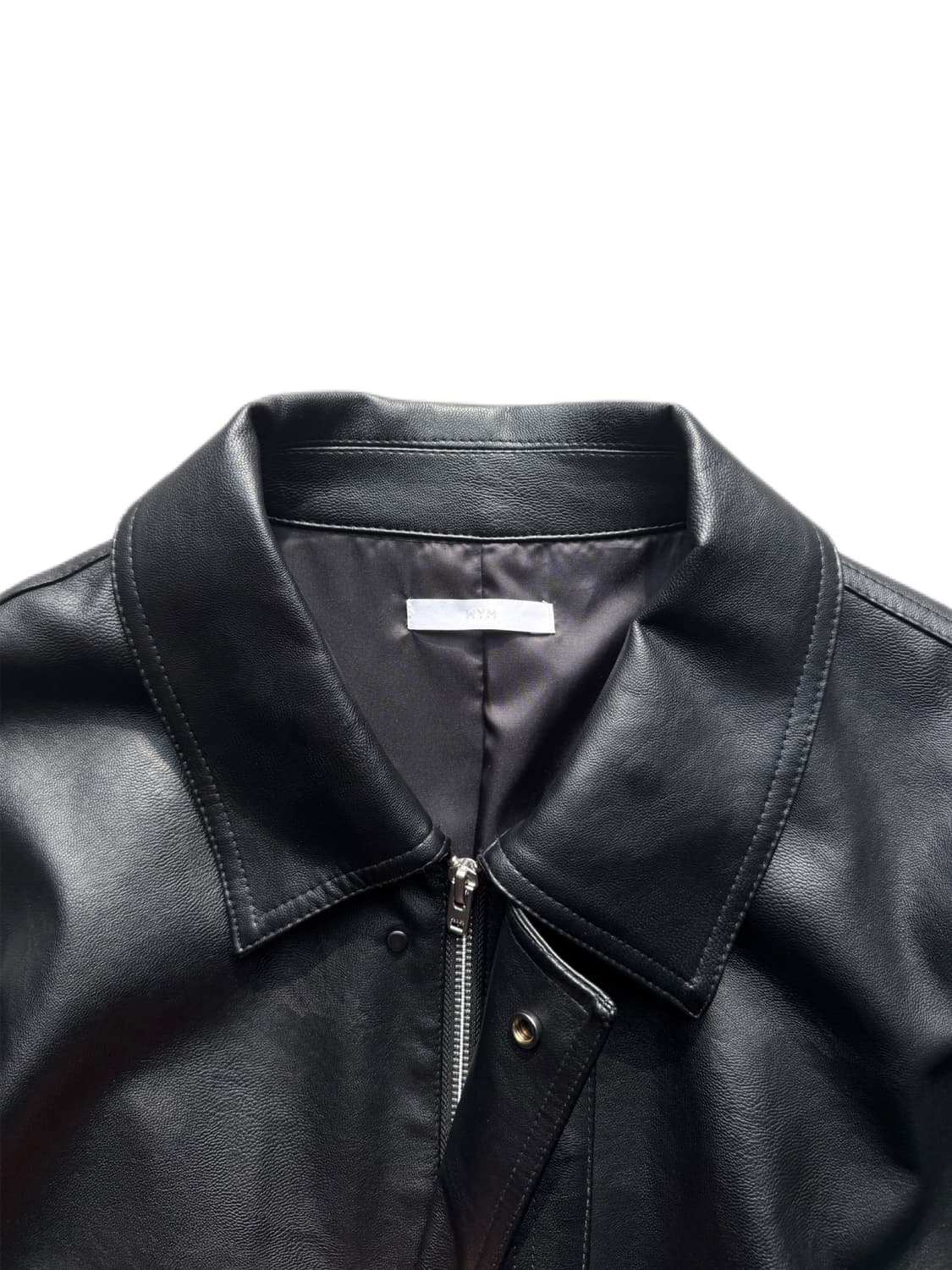 WYM 페이크레더 자켓 M(2XL) 상품이미지3