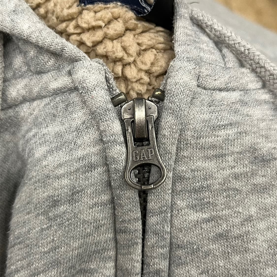 갭 양털 뽀글이 후드집업 상품이미지7
