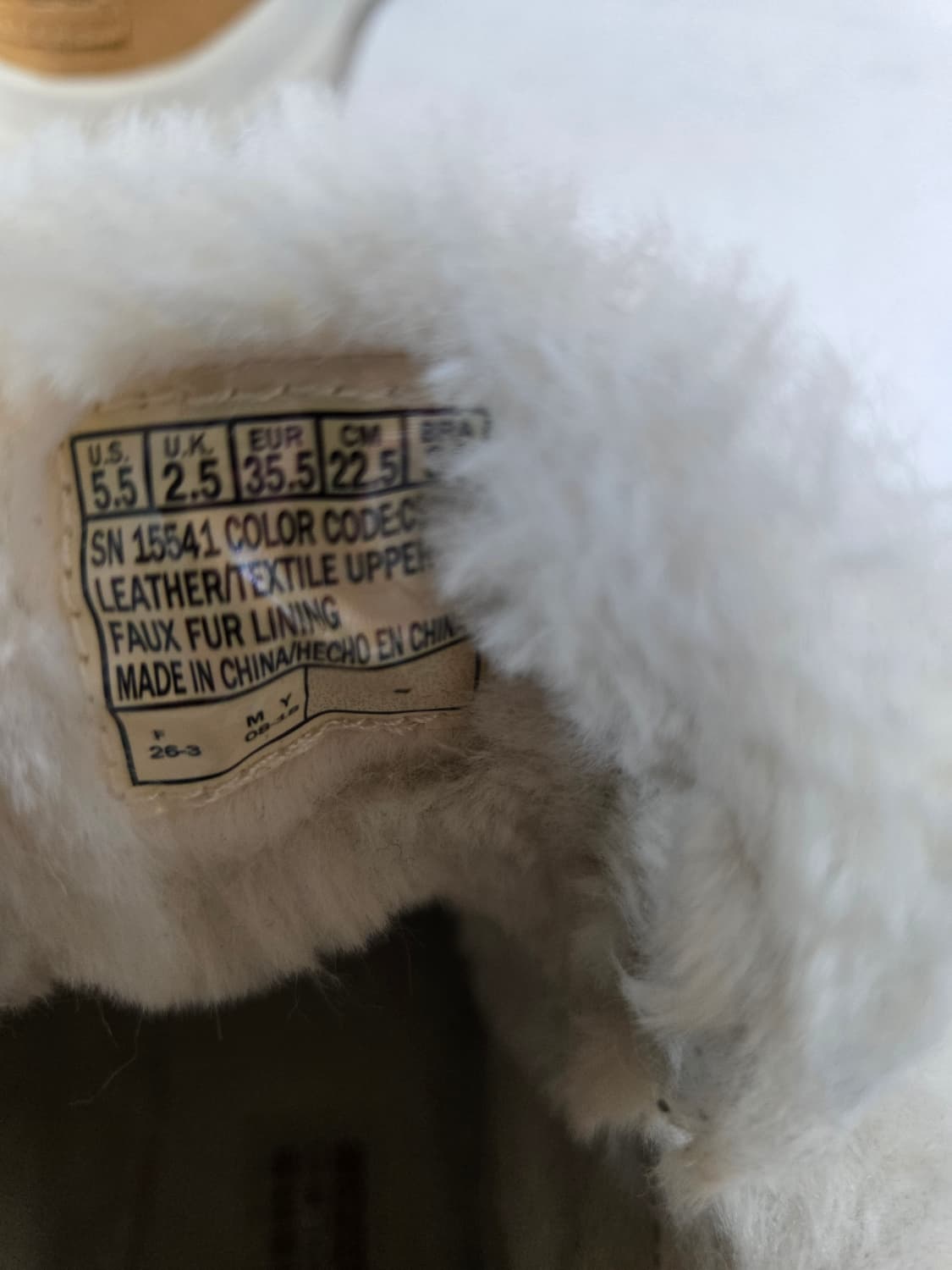 스케쳐스 온더고조이 스웨이드 퍼 부츠 브라운225 상품이미지6