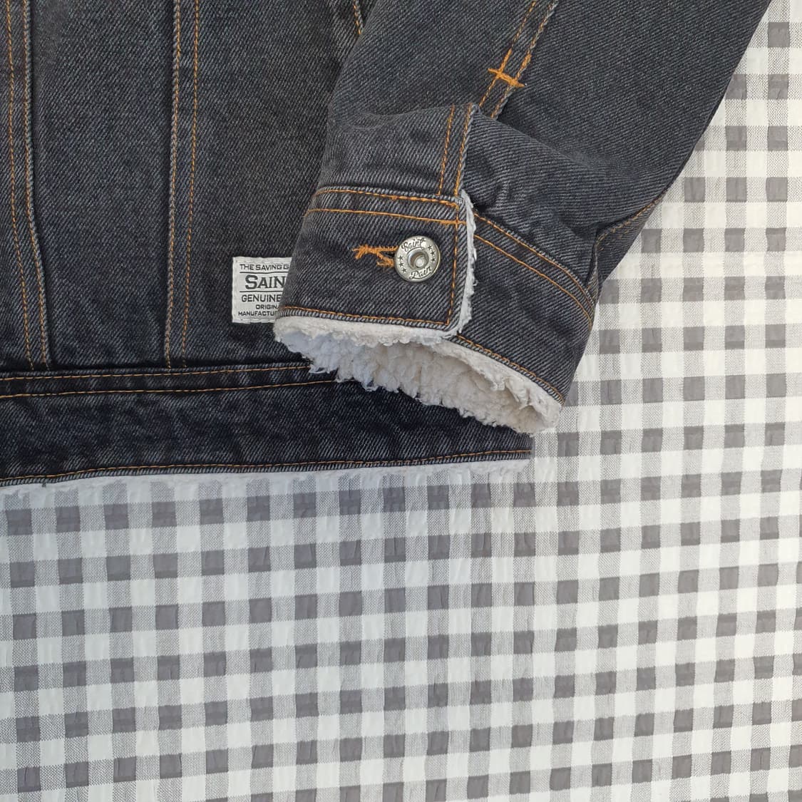 세인트페인 셰르파 데님 청자켓 남자95 상품이미지5