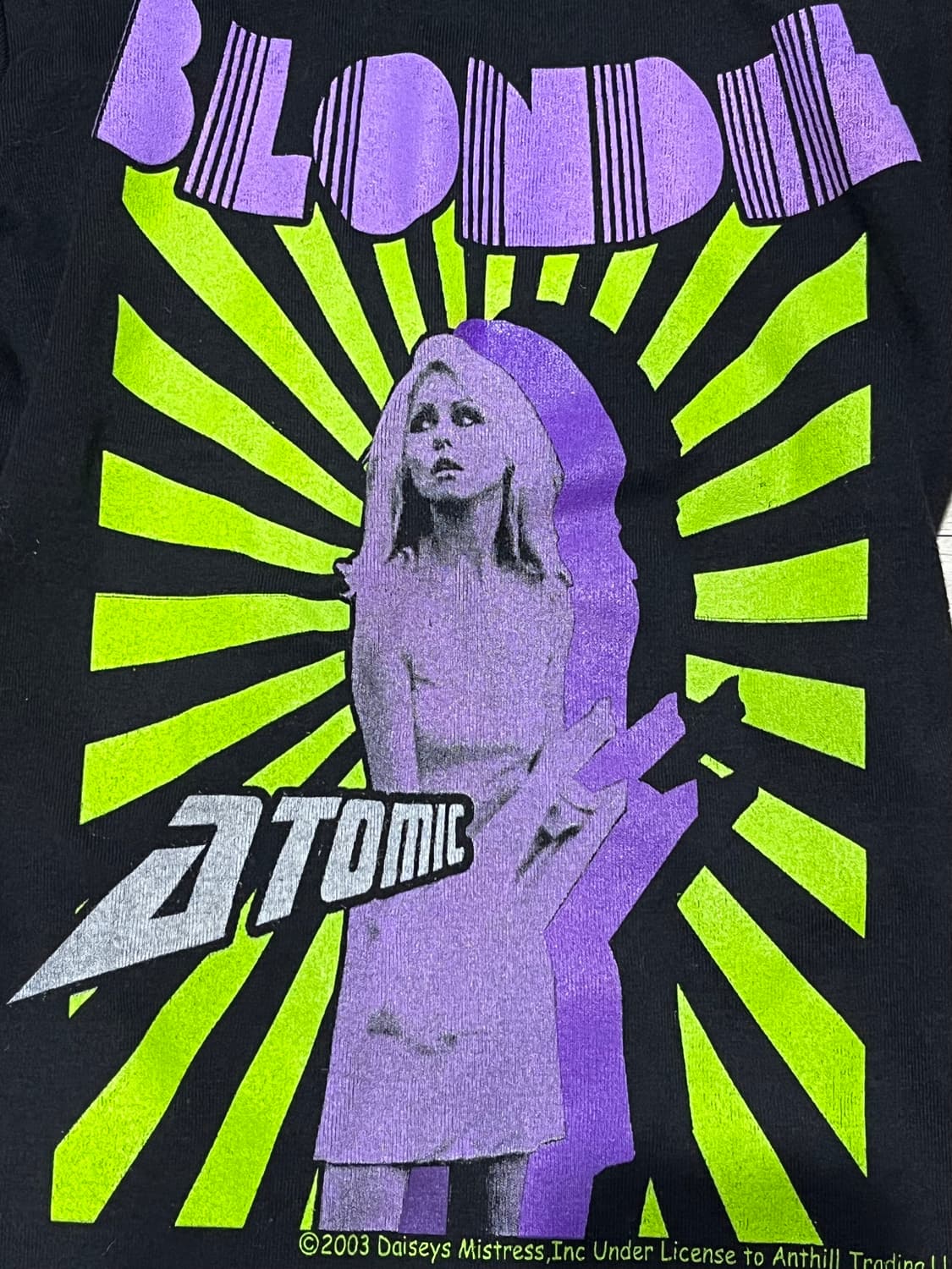 Sourpuss 블론디 밴드 레트로 후드집업 상품이미지4