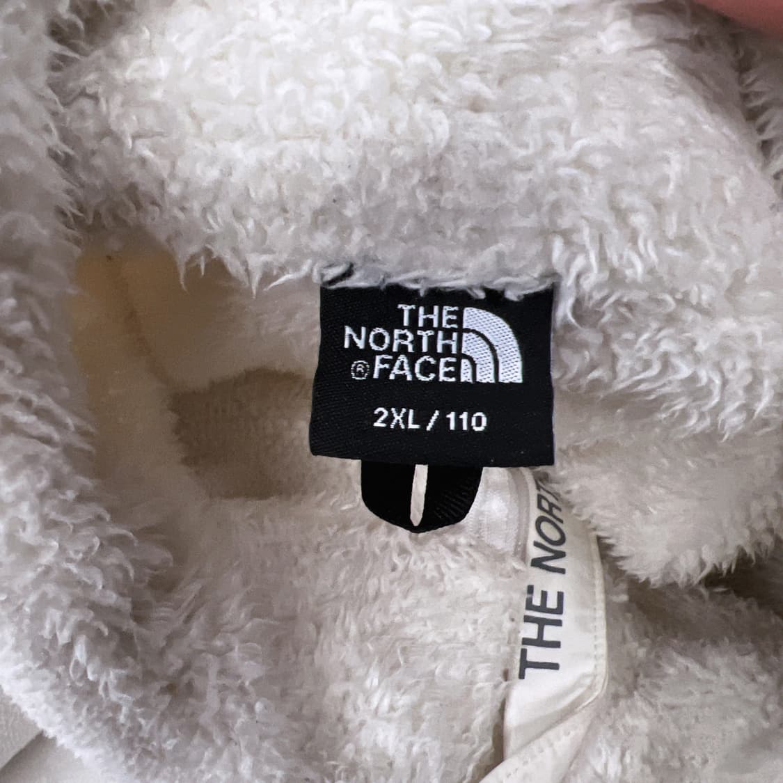 노스페이스 화이트 후리스  상품이미지5
