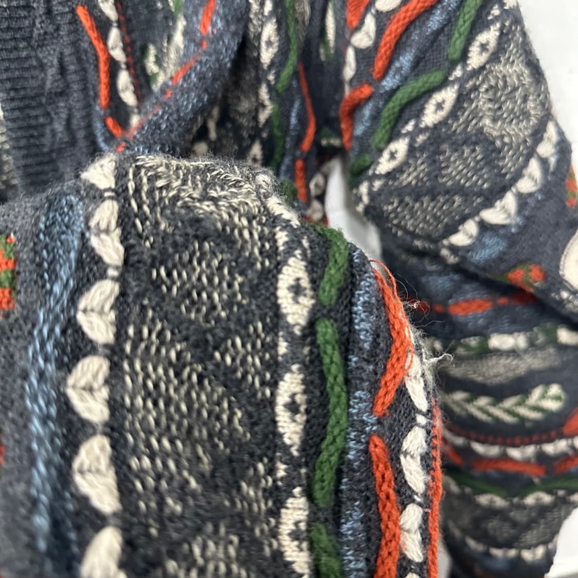 게쿠 쿠지스타일 케이블 니트 가디건 상품이미지8