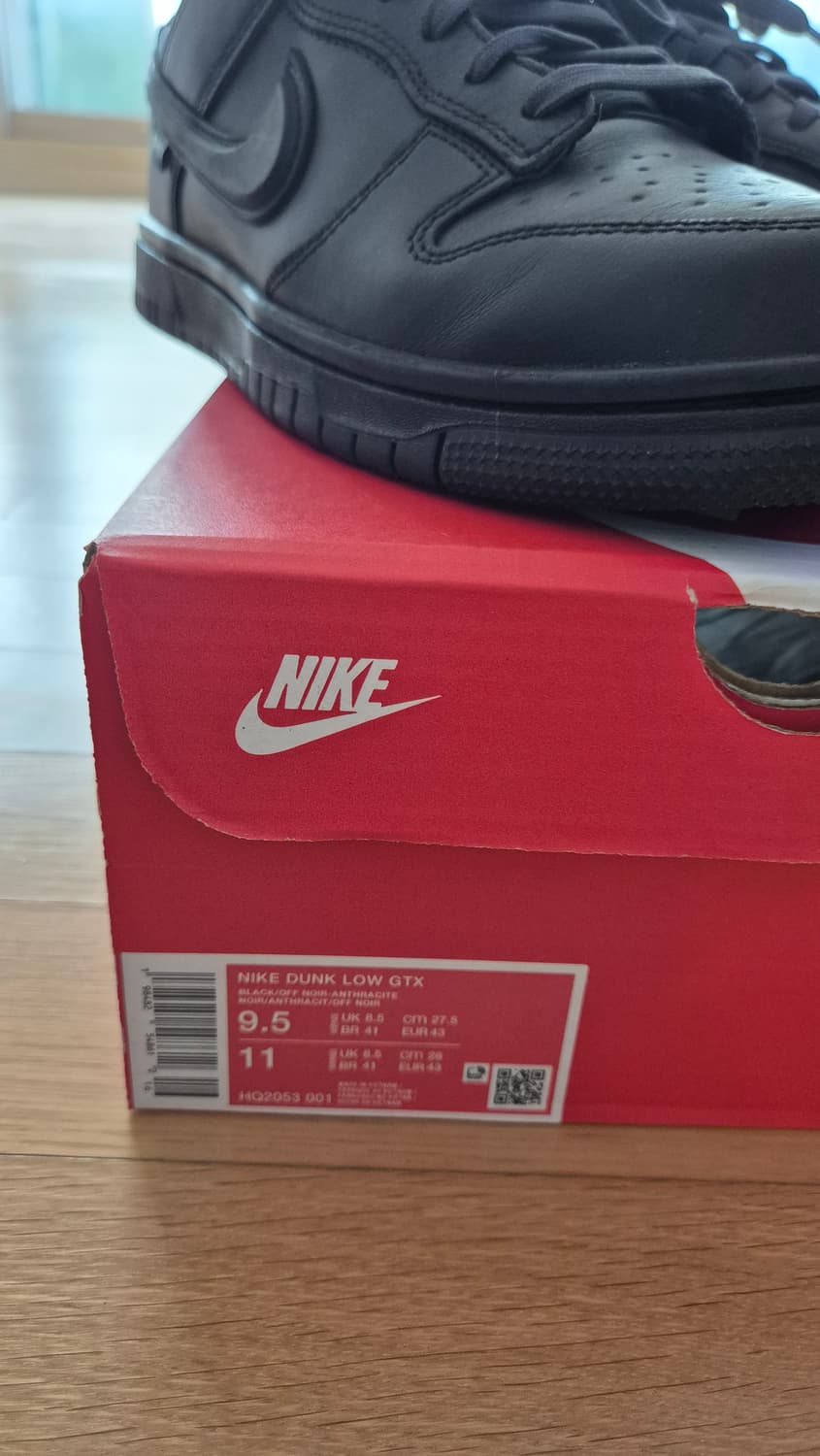 나이키 덩크로우 블랙 고어텍스 275 상품이미지5