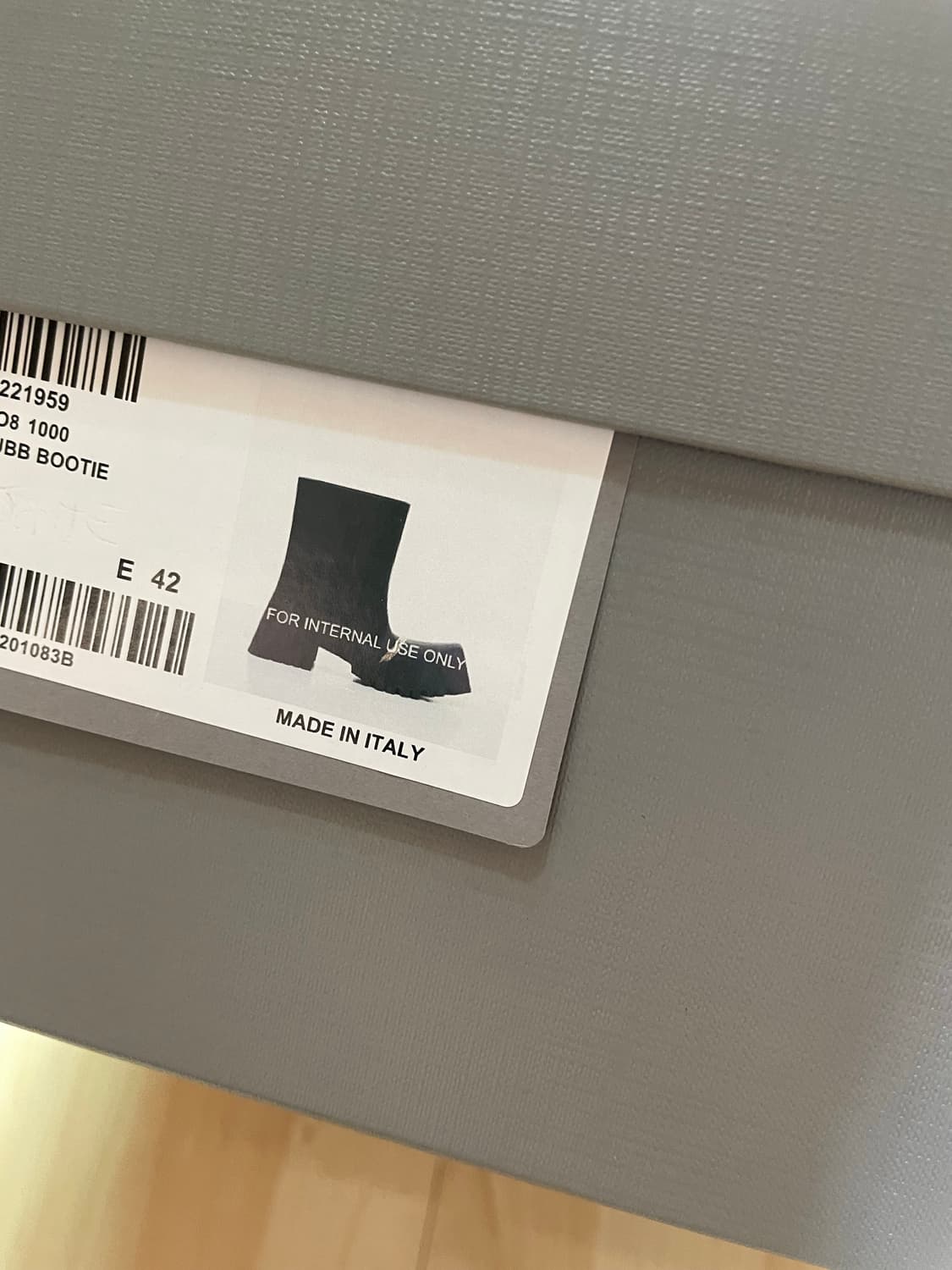 [42] 발렌시아가 트루퍼 부츠 블랙 상품이미지4