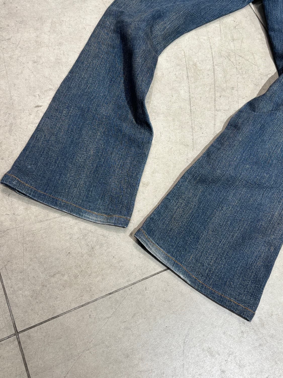 Georgia Love 투버튼 세미 부츠컷 데님팬츠 상품이미지7