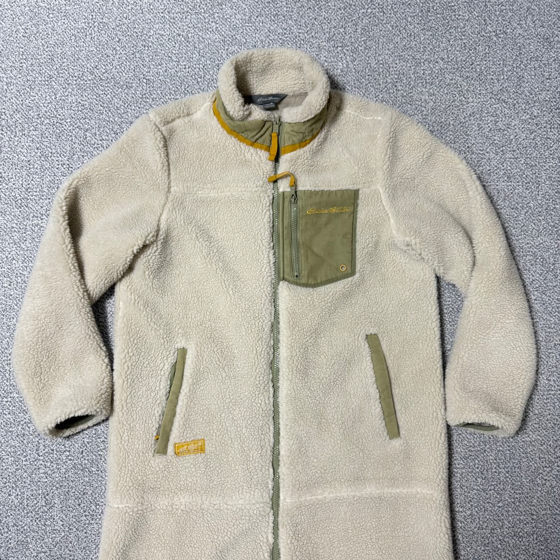 에디바우어 롱 쉐르파 후리스 코트 상품이미지4