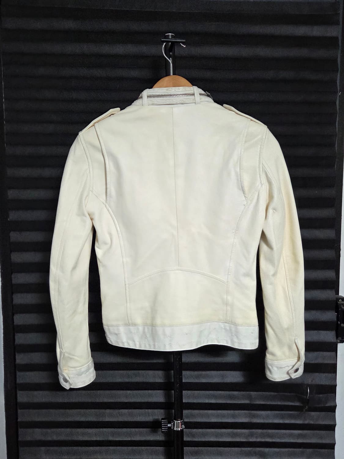 (정품) [이로] 램스킨 빈티지 디스트레스드 라이더 자켓 | 00105 상품이미지7