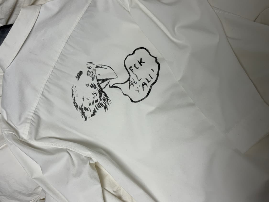 슈프림 레이몬드 페티본 워크 셔츠 화이트 - 22FW 상품이미지3