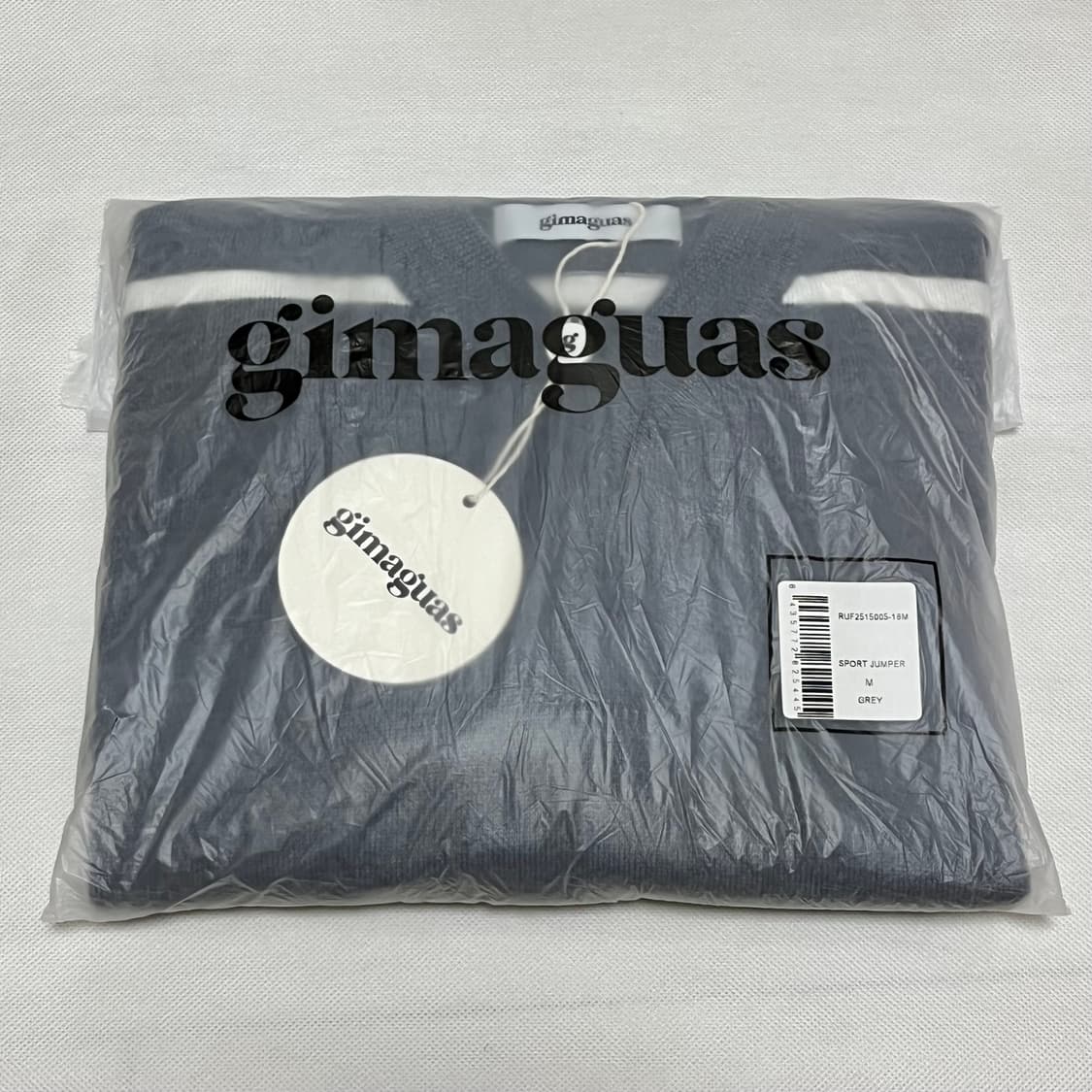 [S,M,L]기마구아스 Sport 니트/그레이 상품이미지4