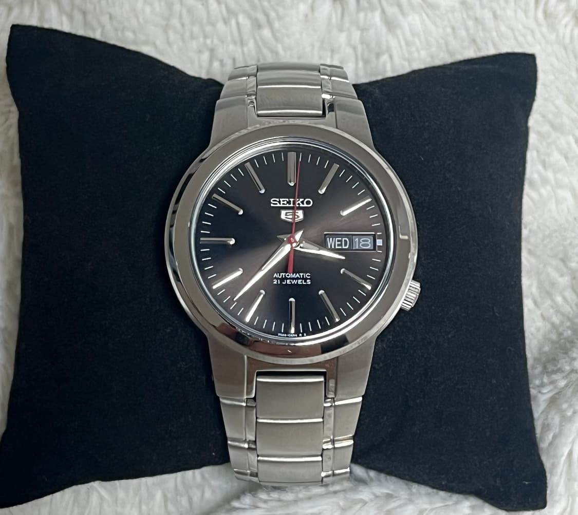 세이코5 오토매틱 시계 판매합니다. 상품이미지1