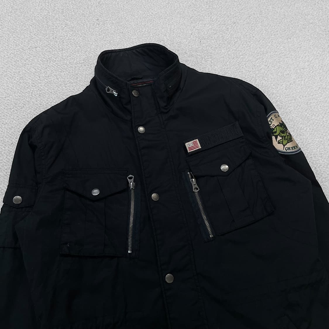 쇼트 Schott x 쿠엔토 멀티 포켓 필드 자켓 블랙 상품이미지2