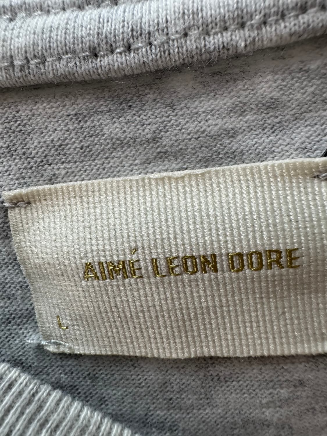 에메 레온 도르 빅로고 멜란지 반팔티 L~XL 상품이미지5