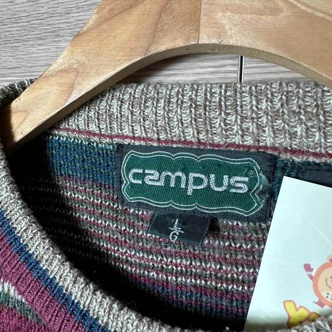 Campus 빈티지 패턴니트  상품이미지6