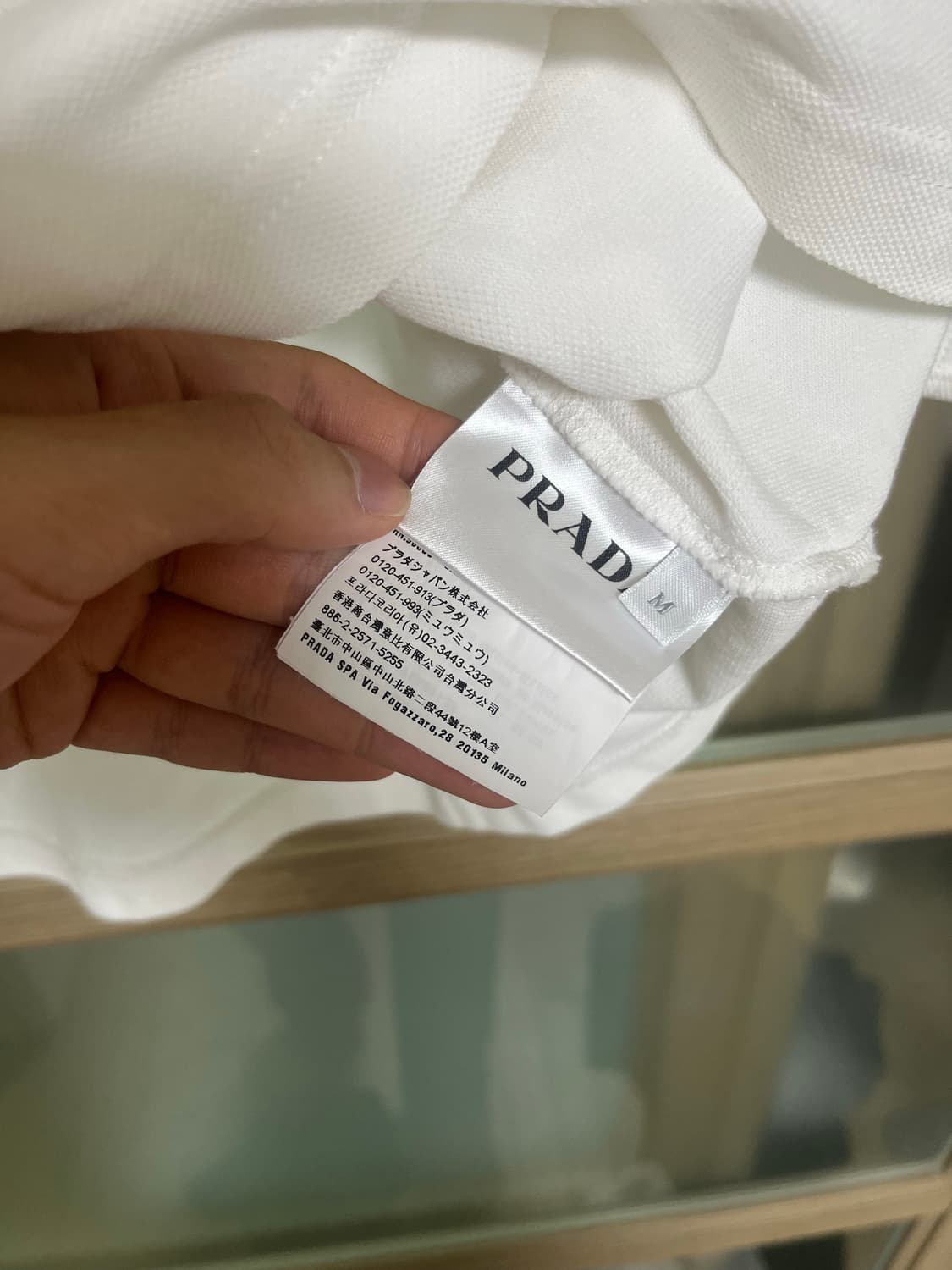 프라다 반팔 카라티 폴로셔츠 폴로티셔츠 상품이미지5