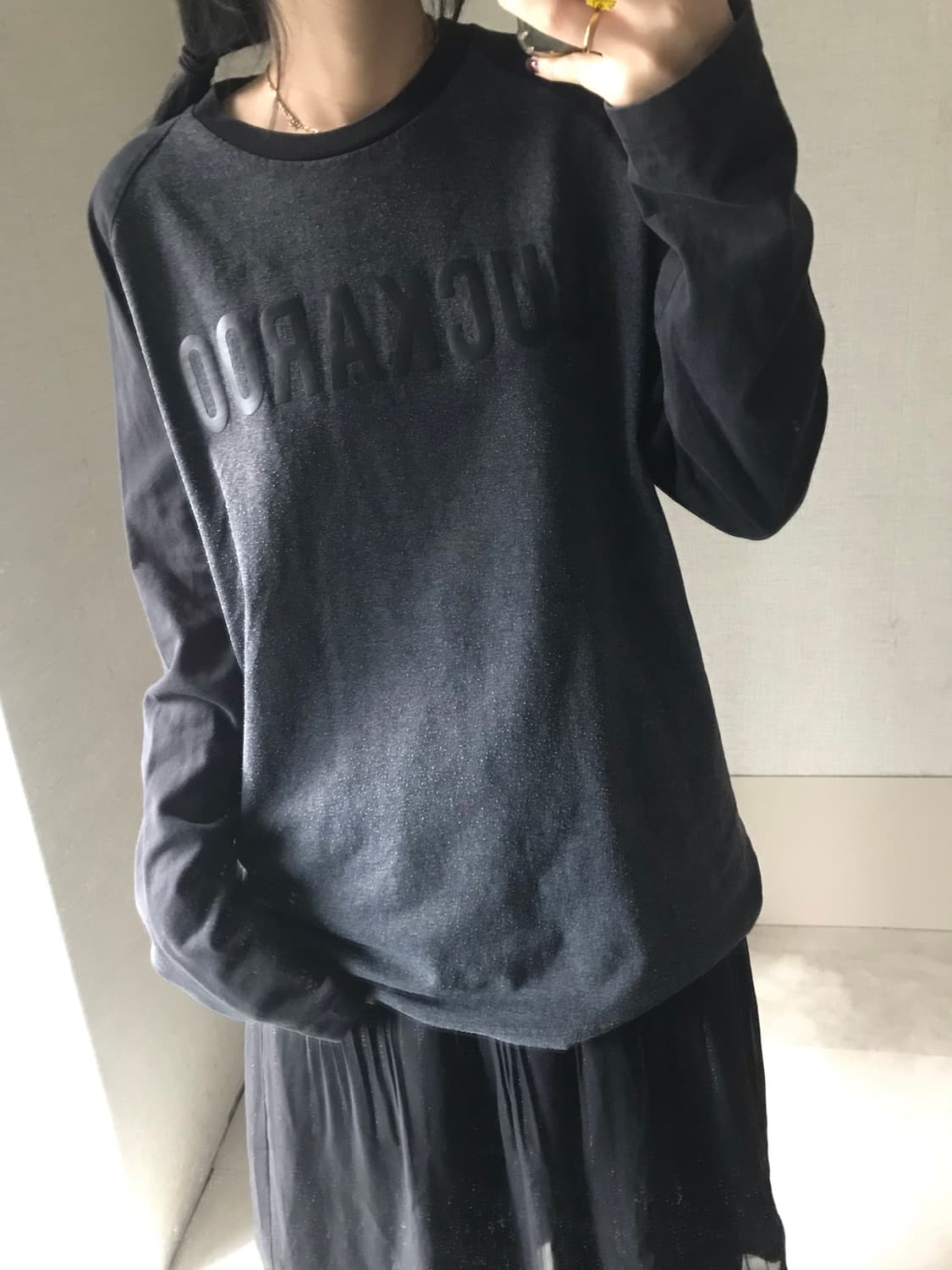 버카루 나그랑 빅로고 롱슬리브 상품이미지3