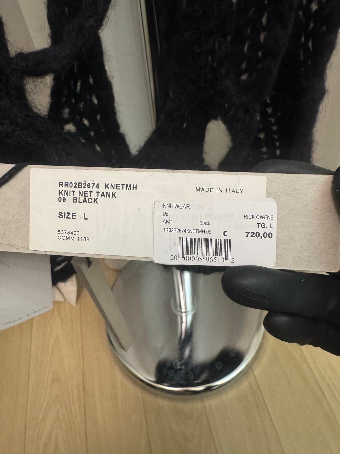 rick owens  니트 베스트 상품이미지3