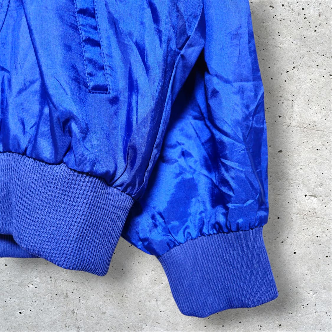 90's 데상트 일본판 아노락 블루종 바람막이 (100/L) 상품이미지4
