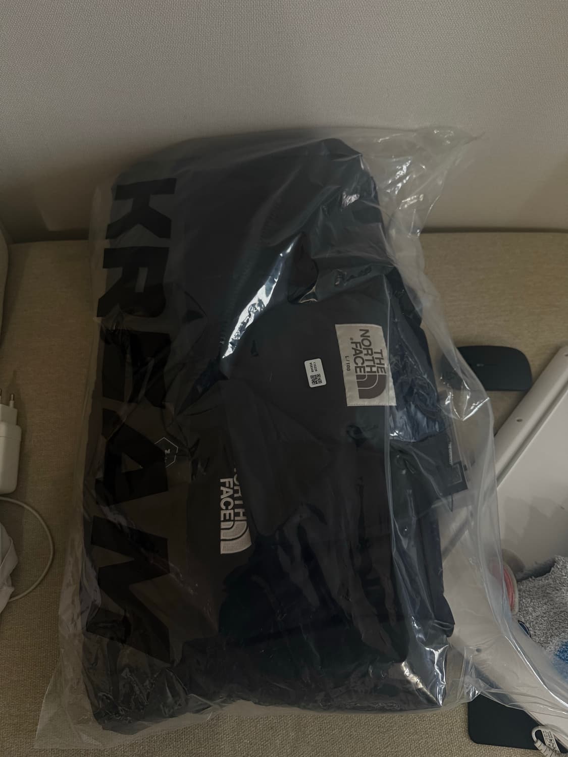 노스페이스 화이트라벨 눕시RDS다운 블랙 L 상품이미지1