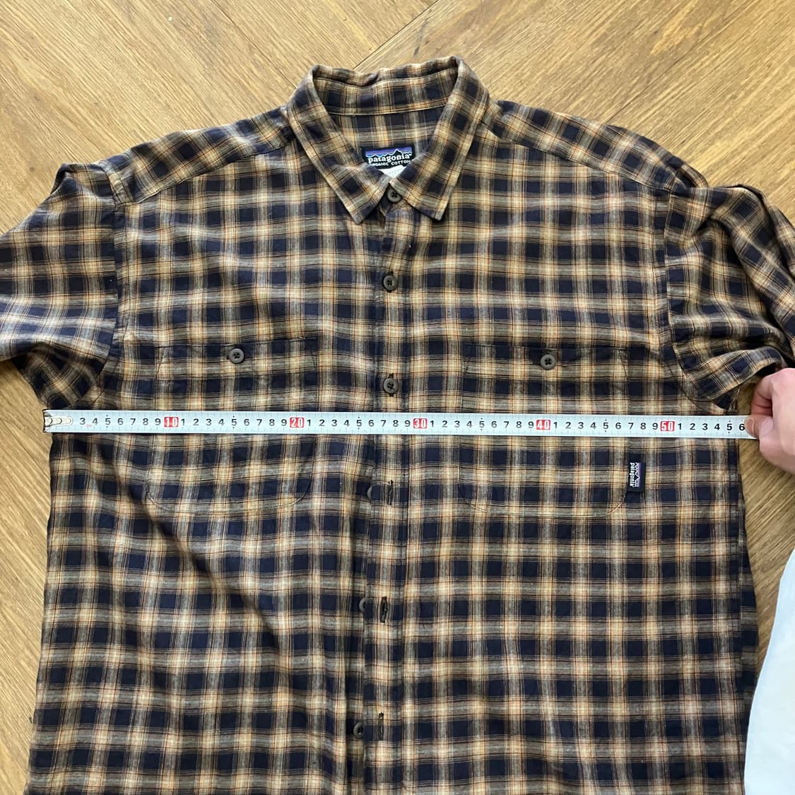 N41 파타고니아 체크셔츠 오가닉코튼 상품이미지6