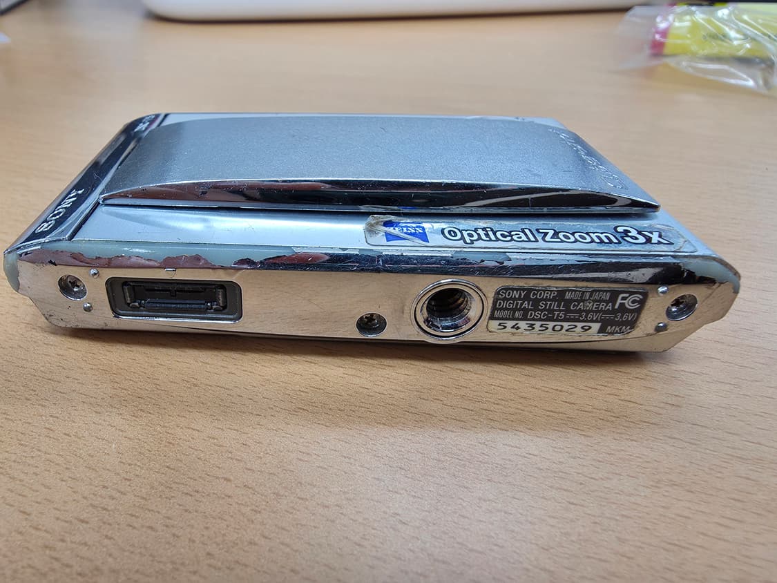 소니 사이버샷 DSC-T5 빈티지 디지털카메라 상품이미지5