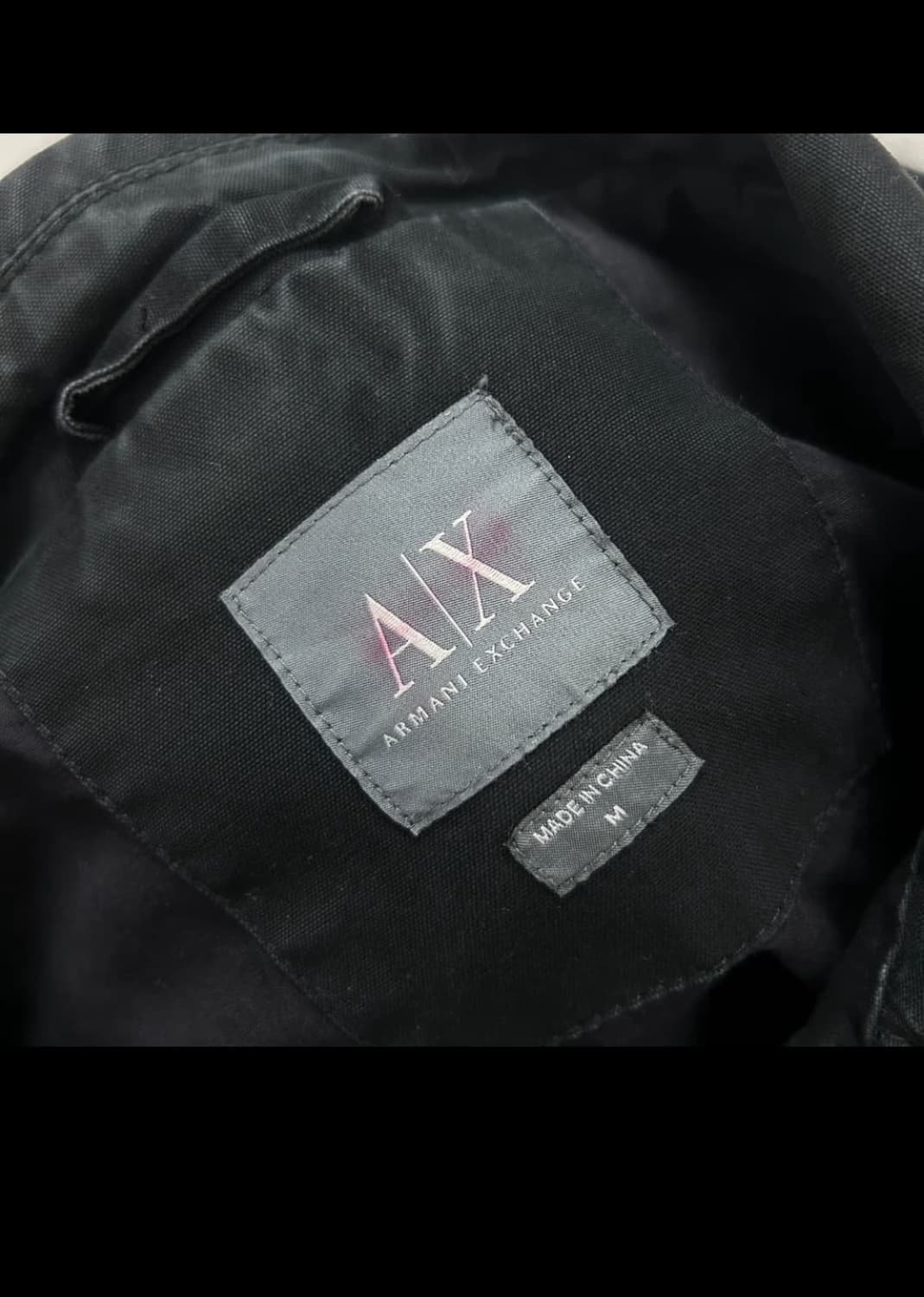 아르마니 익스체인지 코튼 라이더 자켓 M 상품이미지5