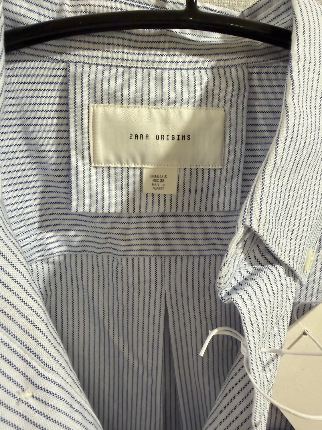 자라 오리진 옥스포드 스트라이프 셔츠 상품이미지6