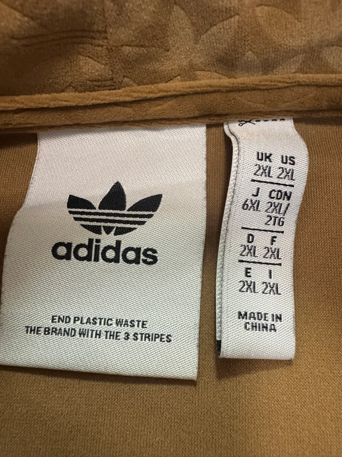 아디다스 반집업 빅사이즈(2XL) 상품이미지3