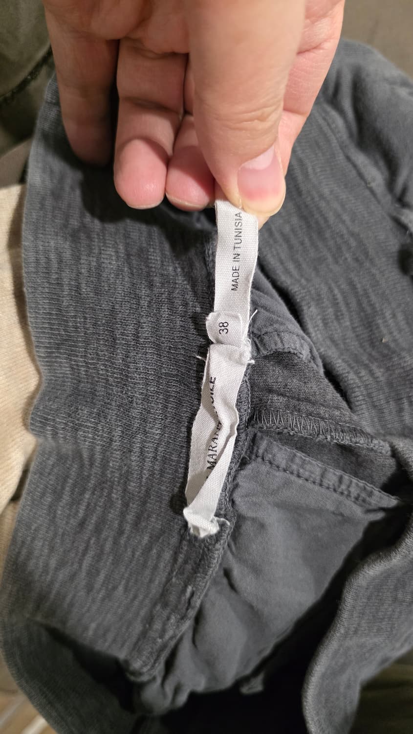 이자벨 마랑 에뚜왈 차콜 조거 팬츠 38 상품이미지5