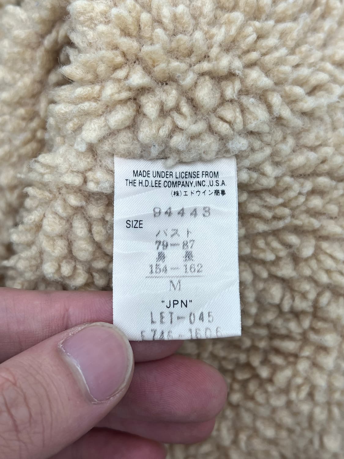 LEE x STORM RIDER 쉐르파 자켓 상품이미지4