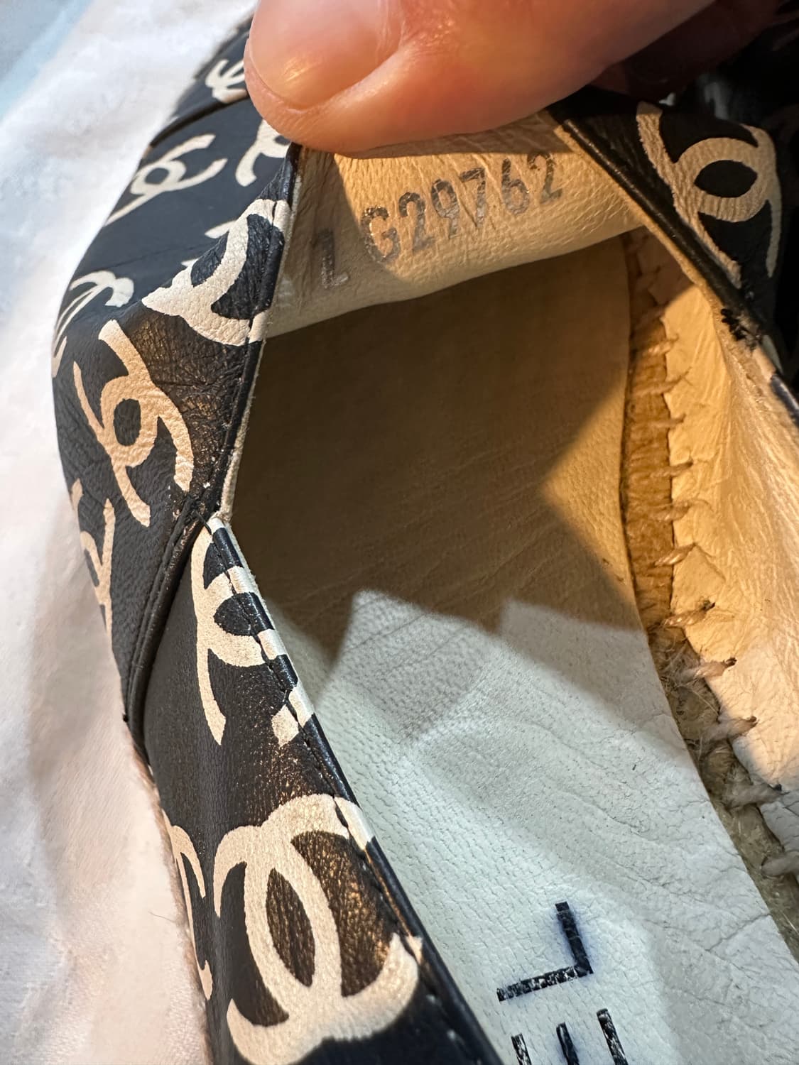 샤넬 에스파듀 단화 36(230) 상품이미지7