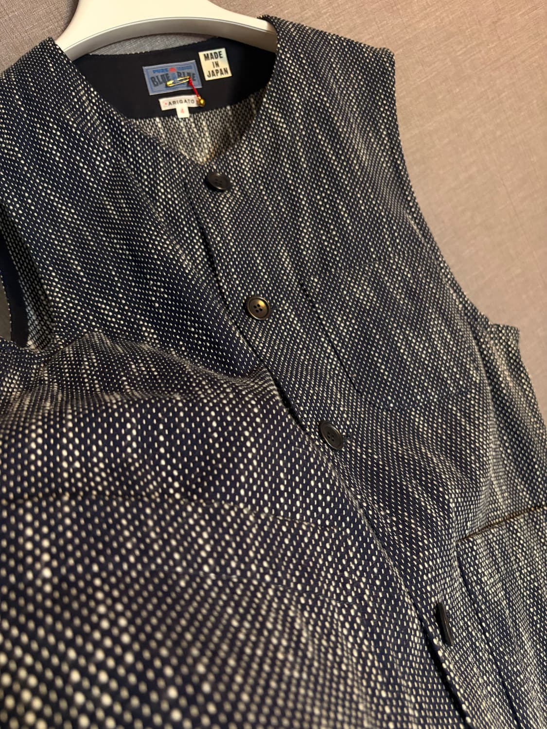 Blue Blue Japan 조끼 사이즈 4 상품이미지3