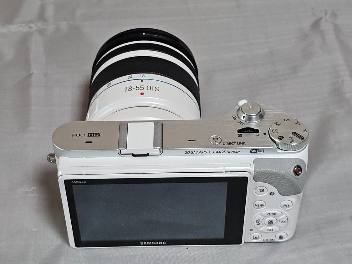 삼성 NX300M 미러리스 카메라 화이트 상품이미지5