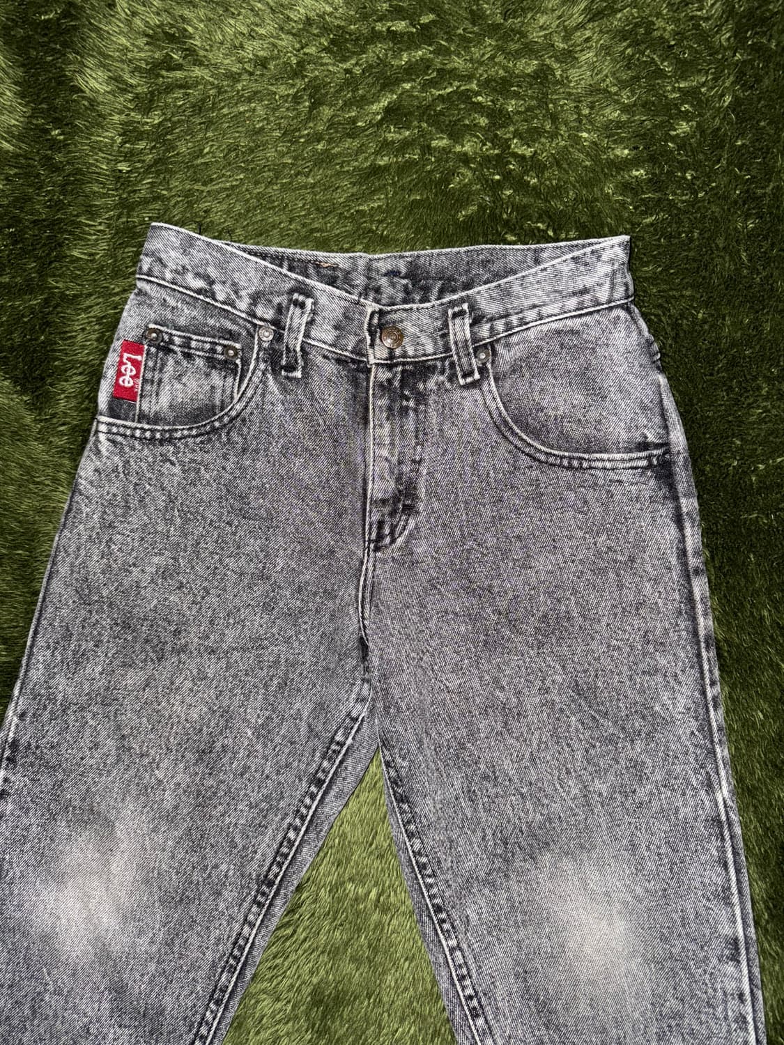 [27] 90s LEE 리 MADE IN USA 스톤 워시 데님 팬츠 상품이미지5