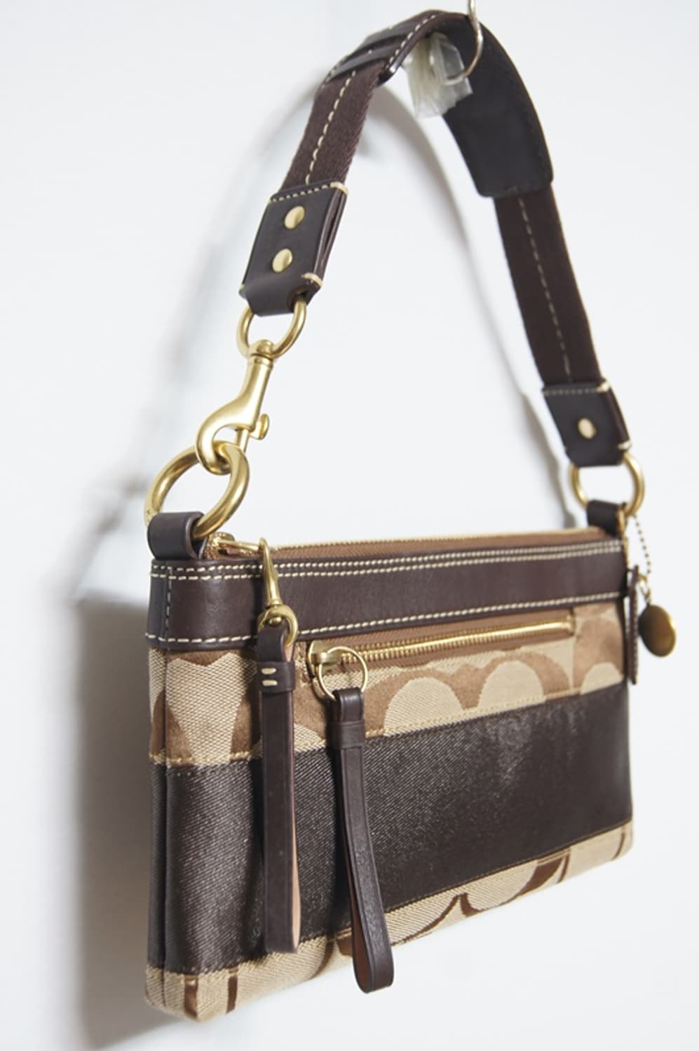 코치 시그니처 패턴 미니멀 숄더백 상품이미지2