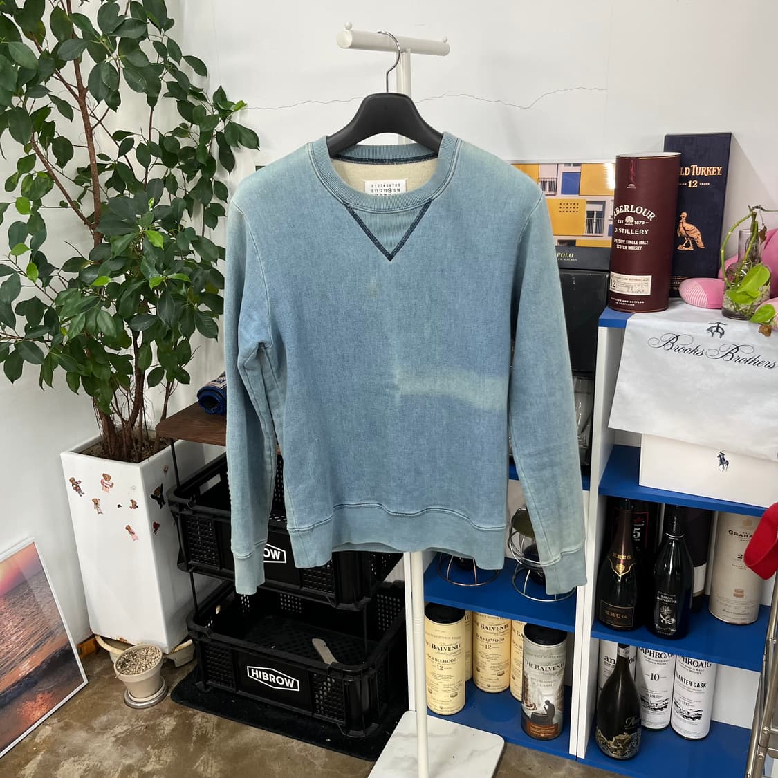 메종마르지엘라 가먼트워싱 스웻셔츠 48 상품이미지1