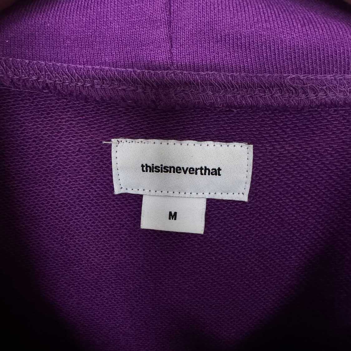 디스이즈네버댓 자수로고 후드티 상품이미지3