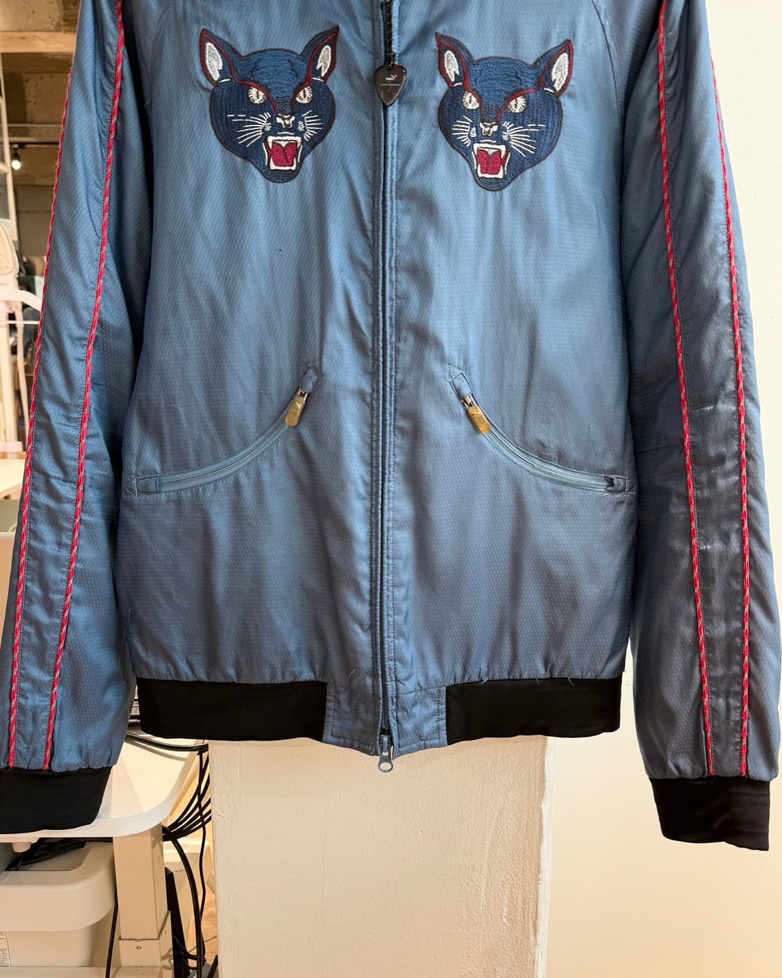 푸마 x 미하라 야스히로 블루 자수 수베니어 자켓  상품이미지6