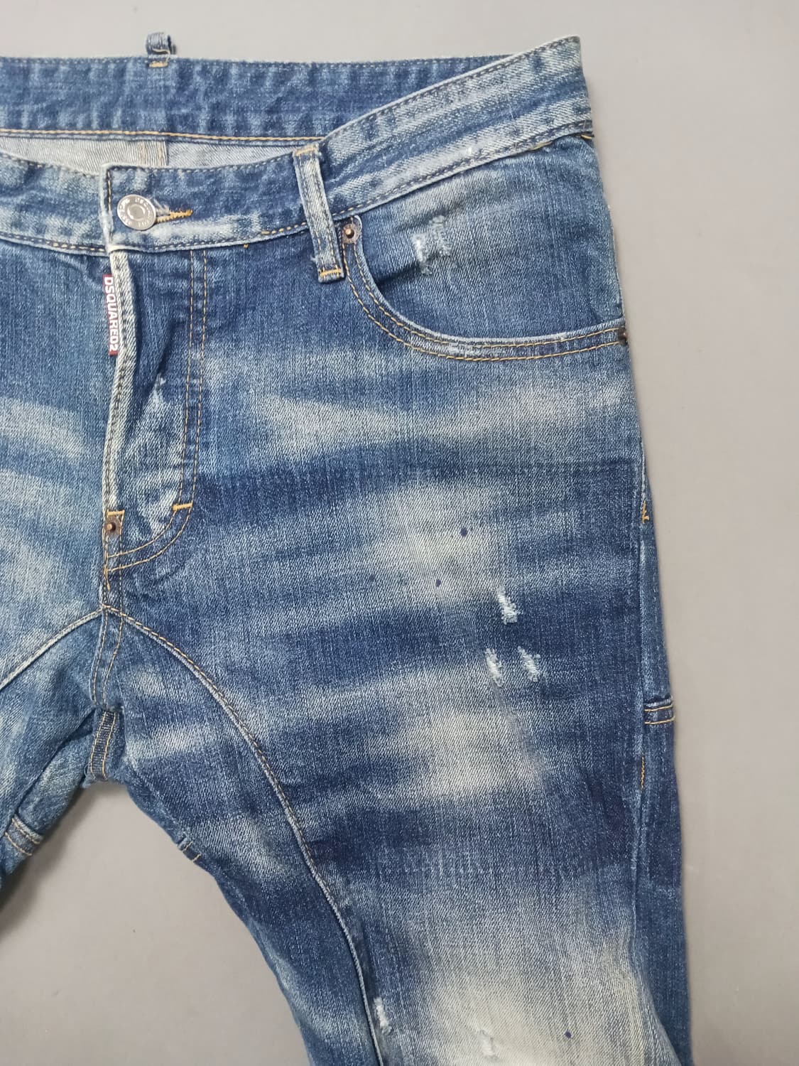 [32] 디스퀘어드2 멀티워싱 바이커진 청바지 상품이미지4