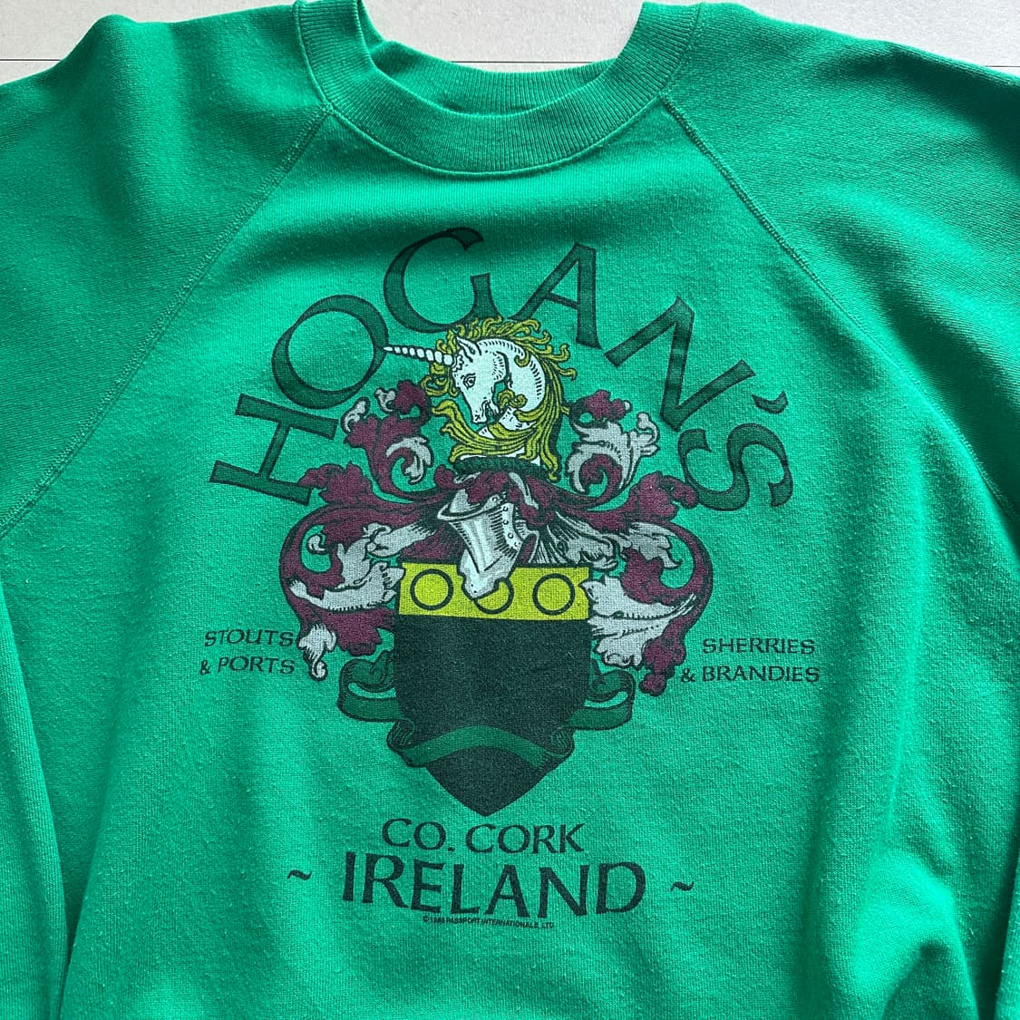 80s 빈티지 헤인즈 아일랜드 맨투맨 XL 상품이미지2